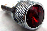 Dash Screws for Kenworth Red Jewels Chrome 3/4" Long Shaft UP#23812 Set of 2