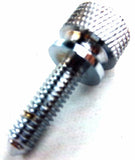 Dash Screws for Kenworth Red Jewels Chrome 3/4" Long Shaft UP#23812 Set of 2