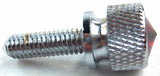 Dash Screws for Kenworth Red Jewels Chrome 3/4" Long Shaft UP#23812 Set of 2