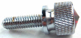 Dash Screws for Kenworth Red Jewels Chrome 3/4" Long Shaft UP#23812 Set of 2