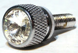 Dash Screws for Kenworth Clear Jewels Chrome 3/4" Long Shaft UP#23813 Set of 6