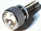 Dash Screws for Kenworth Clear Jewels Chrome 3/4" Long Shaft UP#23813 Set of 6