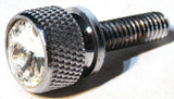 Dash Screws for Kenworth Clear Jewels Chrome 3/4" Long Shaft UP#23813 Set of 6