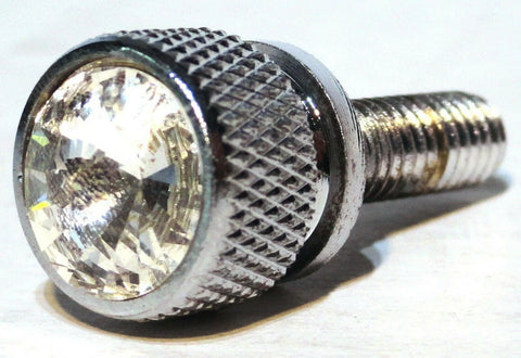 Dash Screws for Kenworth Clear Jewels Chrome 3/4" Long Shaft UP#23813 Set of 2