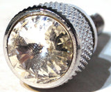 Dash Screws for Kenworth Clear Jewels Chrome 3/4" Long Shaft UP#23813 Set of 2