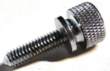 Dash Screws for Kenworth Clear Jewels Chrome 3/4" Long Shaft UP#23813 Set of 2
