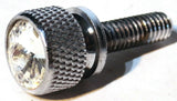 Dash Screws for Kenworth Clear Jewels Chrome 3/4" Long Shaft UP#23813 Set of 2