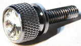 Dash Screws for Kenworth Clear Jewels Chrome 3/4" Long Shaft UP#23813 Set of 2