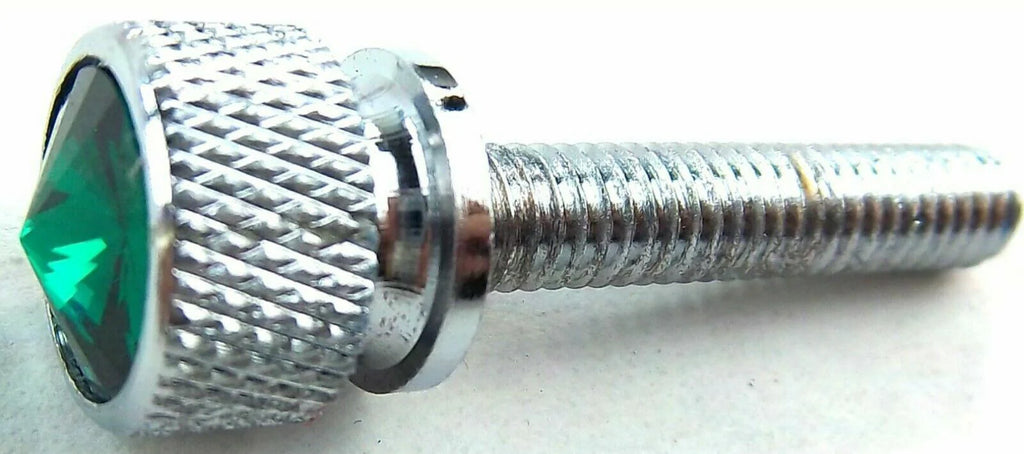 UP Dash Panel Screws for Kenworth Green Jewel Chrome 1 3/4" Long #23817 Set of 2