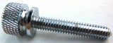 UP Dash Panel Screws for Kenworth Green Jewel Chrome 1 3/4" Long #23817 Set of 2