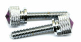 Dash Panel Screws for Kenworth Purple Jewel Chrome 1 3/4 Long UP#23818 Set of 2