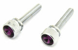 Dash Panel Screws for Kenworth Purple Jewel Chrome 1 3/4 Long UP#23818 Set of 2