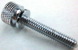 UP Dash Panel Screws for Kenworth Red Jewel Chrome 1 3/4" Tall #23819 Set of 2
