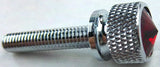 UP Dash Panel Screws for Kenworth Red Jewel Chrome 1 3/4" Tall #23819 Set of 2