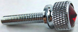 UP Dash Panel Screws for Kenworth Red Jewel Chrome 1 3/4" Tall #23819 Set of 2