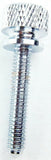 UP Dash Panel Screws for Kenworth Clear Jewel Chrome 1 3/4" Tall #23820 Set of 2