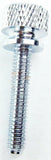 UP Dash Panel Screws for Kenworth Clear Jewel Chrome 1 3/4" Tall #23820 Set of 2