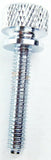 UP Dash Panel Screws for Kenworth Clear Jewel Chrome 1 3/4" Tall #23820 Set of 2