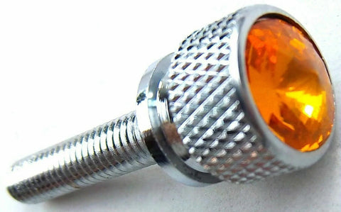 UP Dash Panel Screws for Kenworth Amber Jewel Chrome 1 3/4" Long #23821 Set of 2