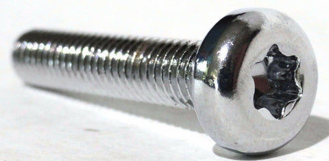 Dash Panel Screws for Kenworth Torx Head Chrome 1 3/8" UP#23822 Set of 12