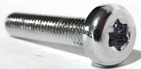 Dash Panel Screws for Kenworth Torx Head Chrome 1 3/8" UP#23822 Set of 12