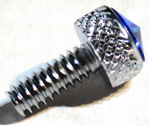 UP Dash Panel Screws for Peterbilt Blue Jewel Chrome 3/4" Tall #23832 Set of 2