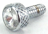 Dash Panel Screws for Peterbilt Clear Jewel Chrome 3/4" Tall #23833 Set of 2