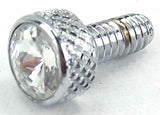 Dash Panel Screws for Peterbilt Clear Jewel Chrome 3/4" Tall #23833 Set of 2