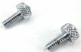 Dash Panel Screws for Peterbilt Green Jewel Chrome 3/4" Tall UP#23834, 2 Pack