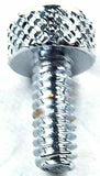 UP Dash Panel Screws for Peterbilt Purple Jewel Chrome 3/4" Tall #23835 Set of 2