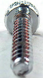 UP Dash Panel Screws for Freightliner Green Jewel Chrome 1 3/16" #23841 Set of 2