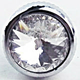 UP Dash Panel Screws for Peterbilt 2001-2005 Clear Jewel 1 3/8" #23849 Set of 2