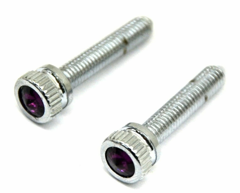 UP Dash Panel Screws for Kenworth T600 T800 W900 1 1/4" Purple Jewel #23869 Pair