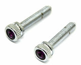 UP Dash Panel Screws for Kenworth T600 T800 W900 1 1/4" Purple Jewel #23869 Pair