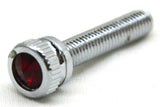 Dash Panel Screws for Kenworth T600 T800 W900 1 1/4" Red Jewel UP#23870 Pair