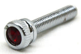 Dash Panel Screws for Kenworth T600 T800 W900 1 1/4" Red Jewel UP#23870 Pair