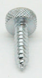 Upper Dash Screws for Kenworth Chrome Knurled Purple Jewel 1" UP#23884 Set of 6