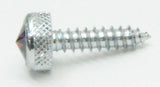 Upper Dash Screws for Kenworth Chrome Knurled Purple Jewel 1" UP#23884 Set of 6