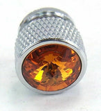 UP Bolt Heads for Peterbilt Freightliner Amber Jewel Chrome #23907 Set of 4