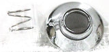 Window Crank Base w/Spring Chrome Universal Fit for Peterbilt Kenworth UP#24010