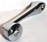 Chrome Die-Cast Window Crank 16-Spline 7/16 OD Adapter - Clear Crystal UP#24017