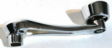 Window Crank for 3/8" Square Regulator Shaft Blue Jewel Chrome UP#24023 Each