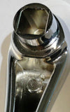 Window Crank for 3/8" Square Regulator Shaft Blue Jewel Chrome UP#24023 Each