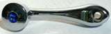 Window Crank for 3/8" Square Regulator Shaft Blue Jewel Chrome UP#24023 Each