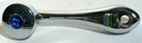 Window Crank for 3/8" Square Regulator Shaft Blue Jewel Chrome UP#24023 Each