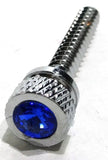 Fits Freightliner Blue Jewel Dash Screws Chrome 1.5" Tall UP#24052 - Set of 2