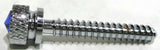 Fits Freightliner Blue Jewel Dash Screws Chrome 1.5" Tall UP#24052 - Set of 2
