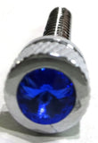 Fits Freightliner Blue Jewel Dash Screws Chrome 1.5" Tall UP#24052 - Set of 2