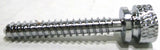 Fits Freightliner Blue Jewel Dash Screws Chrome 1.5" Tall UP#24052 - Set of 2