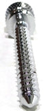 Fits Freightliner Blue Jewel Dash Screws Chrome 1.5" Tall UP#24052 - Set of 2
